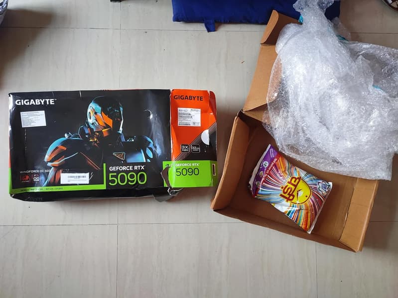 Пользователь заказал на Amazon GeForce RTX 5090 за 3260 долларов, а получил пачку стирального порошка - 1