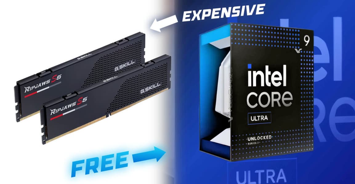 Купи 64 ГБ памяти DDR5, получи топовый процессор Intel бесплатно: Newegg запустил необычную акцию - 1 Купи 64 ГБ памяти DDR5, получи топовый процессор Intel бесплатно: Newegg запустил необычную акцию - 1