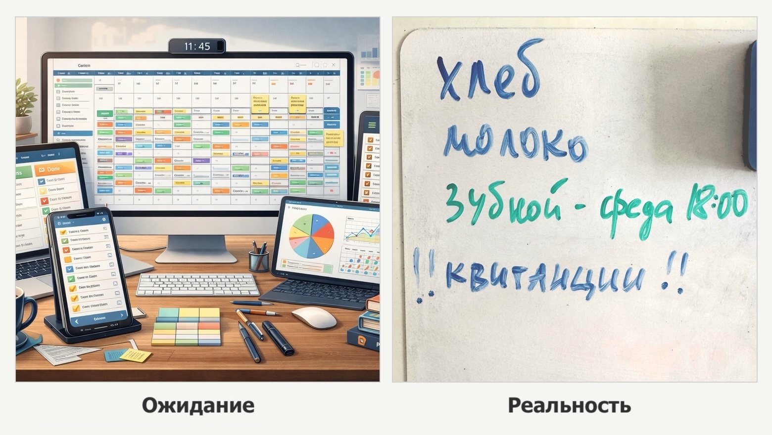 От потребностей к календарю: моя система самоорганизации - 1 От потребностей к календарю: моя система самоорганизации - 1