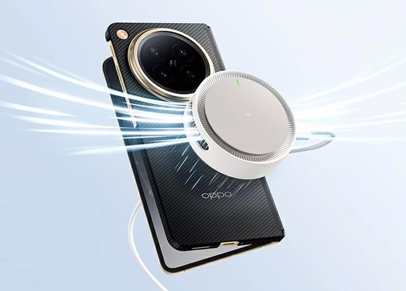 По 1 доллару за каждый ватт: представлена 50-ваттная магнитная зарядка со встроенным вентилятором OnePlus Magnetic Turbo 2 AirVOOC - 1 По 1 доллару за каждый ватт: представлена 50-ваттная магнитная зарядка со встроенным вентилятором OnePlus Magnetic Turbo 2 AirVOOC - 1