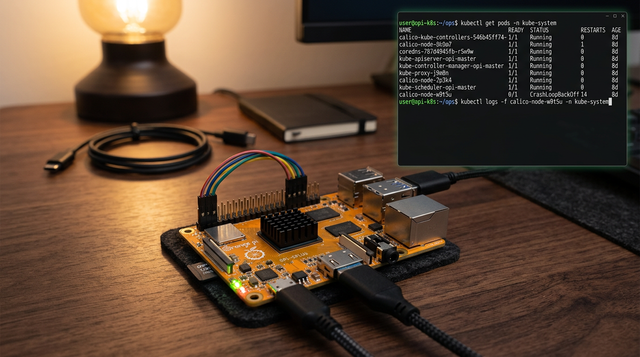 Orange Pi и логи Kubernetes