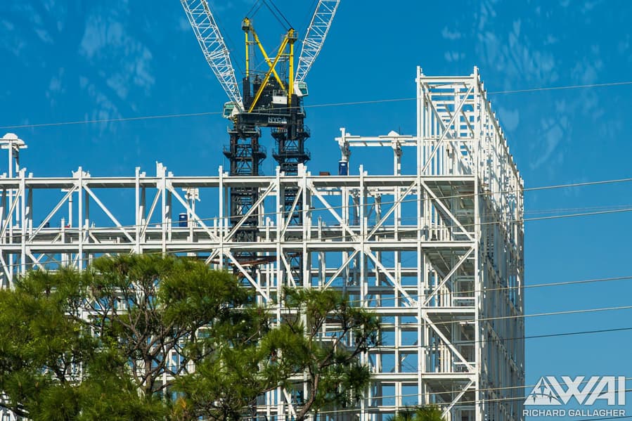 Одно из крупнейших сооружений в мире. Gigabay, где будут собирать тысячу Starship в год, показали на новых изображениях - 3 Одно из крупнейших сооружений в мире. Gigabay, где будут собирать тысячу Starship в год, показали на новых изображениях - 3