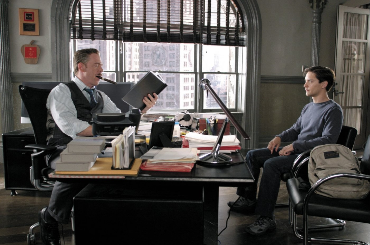 Моё состояние на 1:1 с руководителем. Кадр из к/ф «Человек-паук 2» (2004)