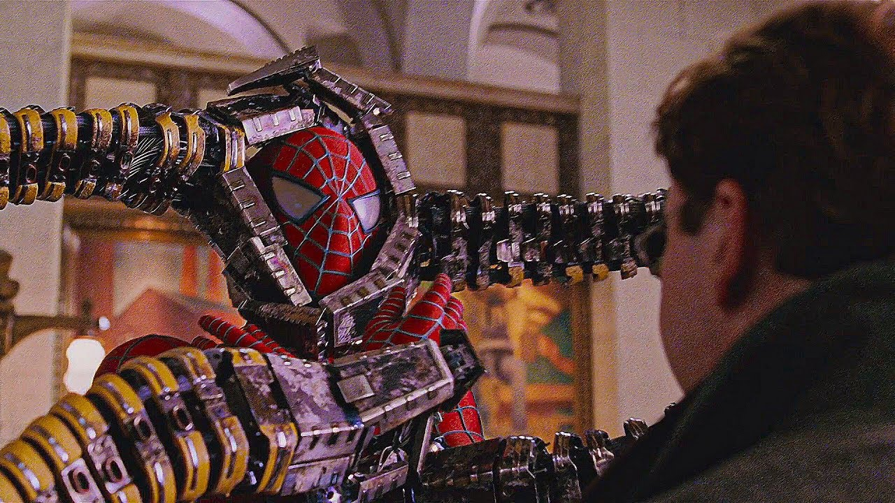 Боль стадии принятия. Кадр из к/ф «Человек-паук 2» (2004)