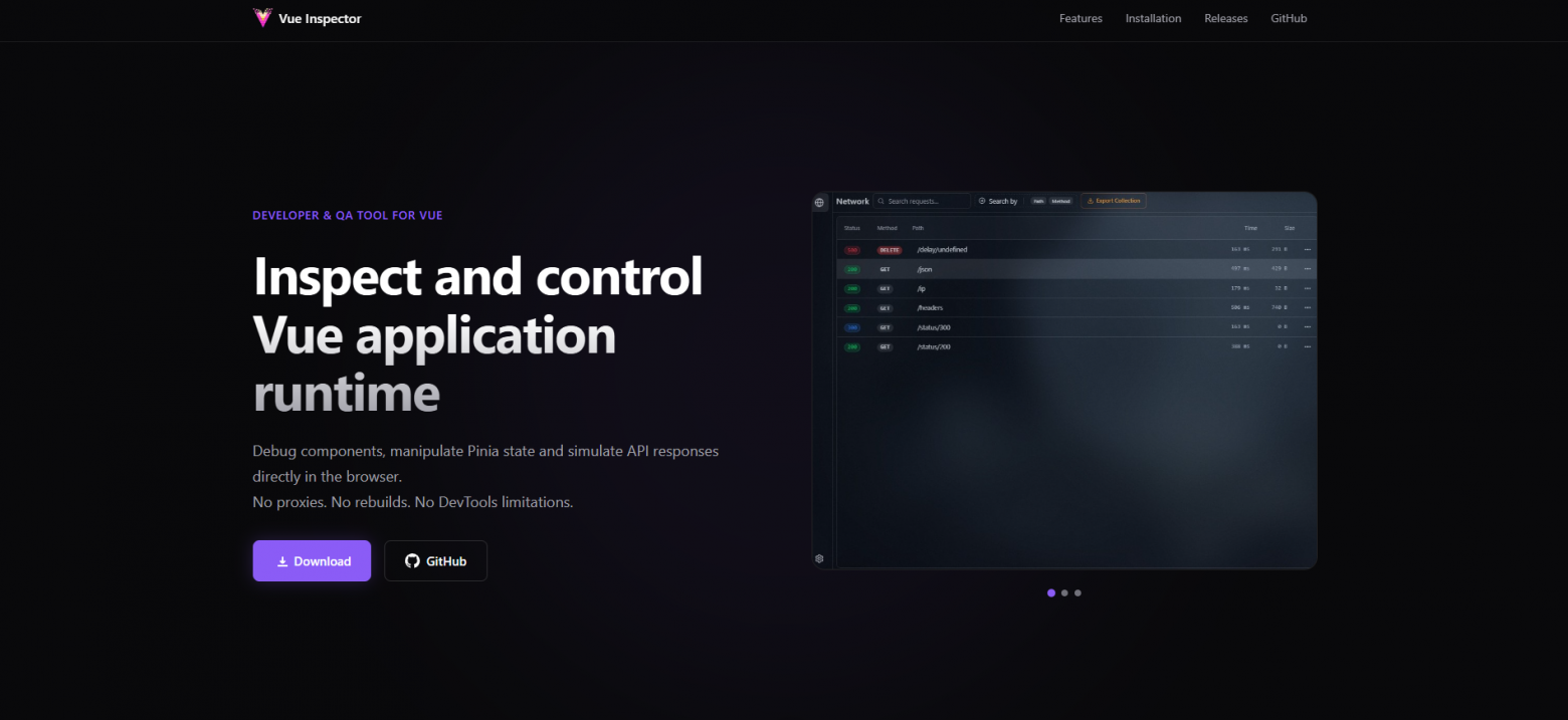Тестирование Vue-приложений изнутри: props, Pinia и Network без proxy и dev-сборки - 5