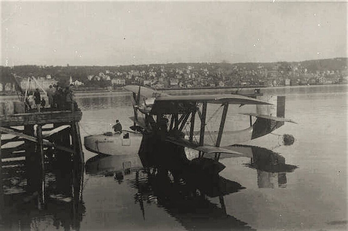 Latham-47 Амундсена в Тромсё
