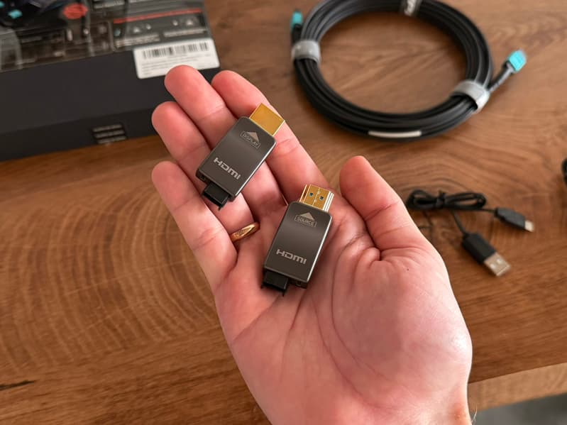 В продажу поступил HDMI-кабель за 500 долларов: передача видеосигнала без помех по оптоволокну на расстояние в 300 метров - 2
