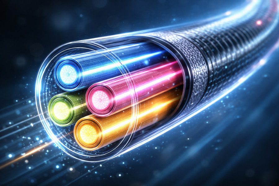 Японцы создали магистральное оптоволокно, которое передаёт в четыре раза больше данных без увеличения толщины - 1 Японцы создали магистральное оптоволокно, которое передаёт в четыре раза больше данных без увеличения толщины - 1