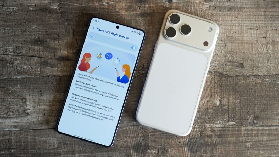 Поддержка AirDrop появилась у Samsung Galaxy S22, Galaxy S23, Galaxy S24 и Galaxy S25, но есть нюанс — не у всех эта функция работает адекватно - 1 Поддержка AirDrop появилась у Samsung Galaxy S22, Galaxy S23, Galaxy S24 и Galaxy S25, но есть нюанс — не у всех эта функция работает адекватно - 1