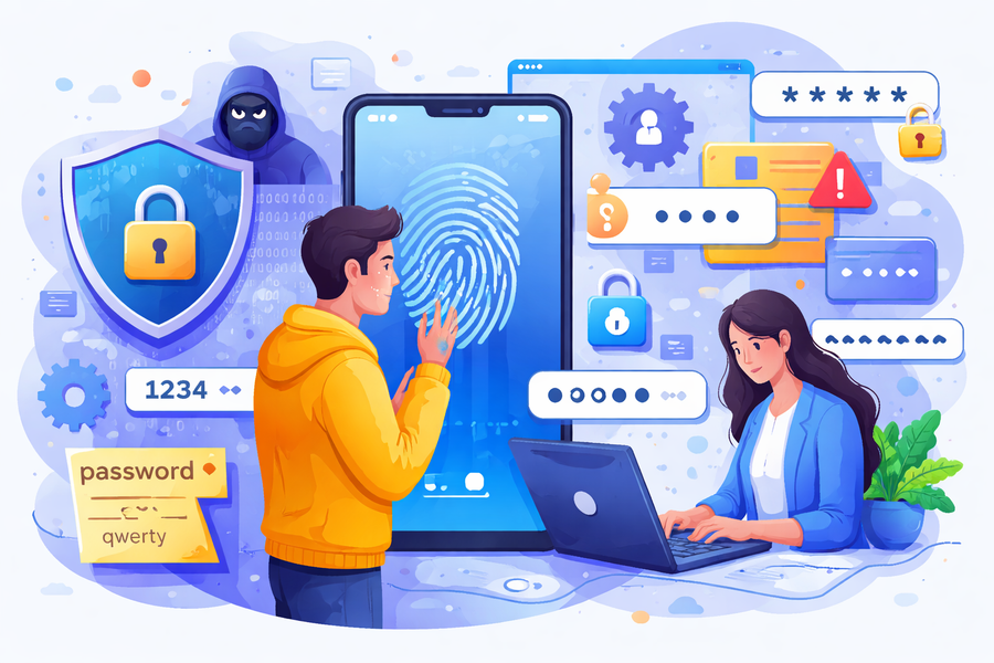 От ручного ввода паролей в пользу биометрии отказались только 15% пользователей: результаты опроса Honor - 1