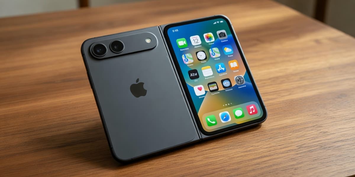 Apple не смогла разместить камеру под экраном iPhone Fold. В обоих дисплеях будут вырезы - 1