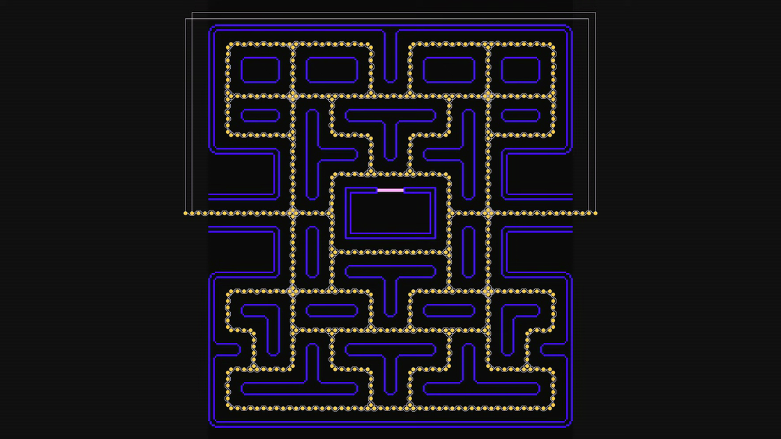 Как выбирают свой путь призраки в Pac-Man - 23