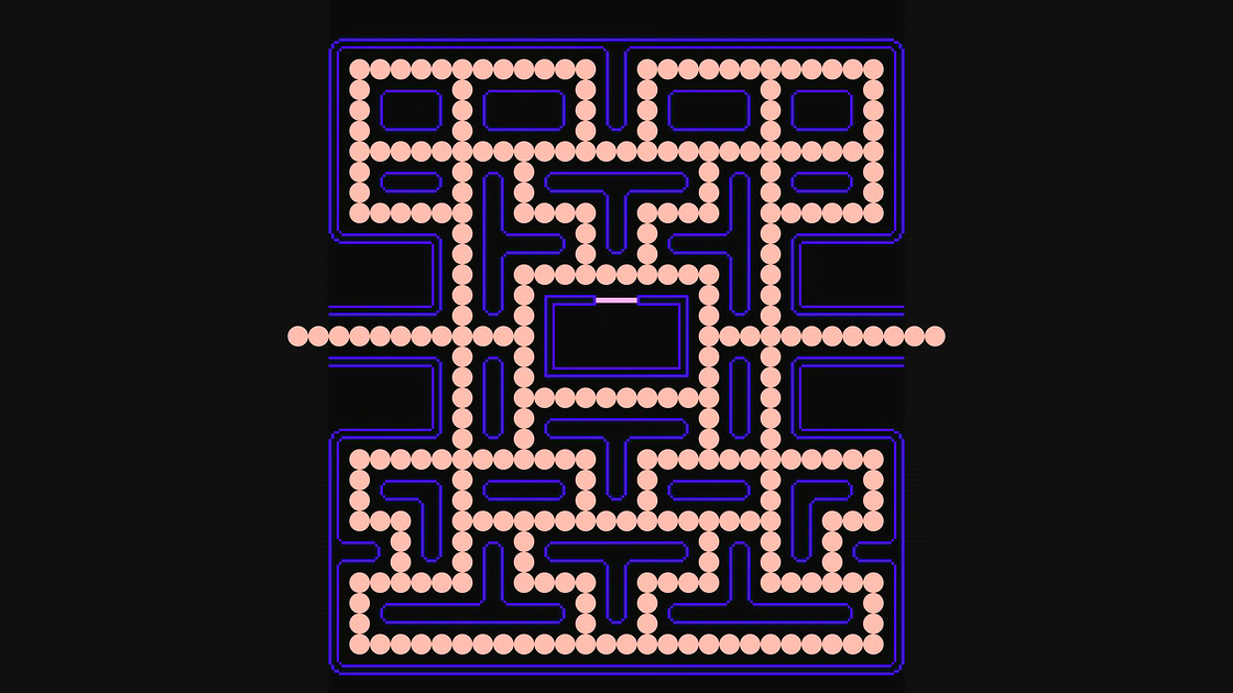 Как выбирают свой путь призраки в Pac-Man - 24