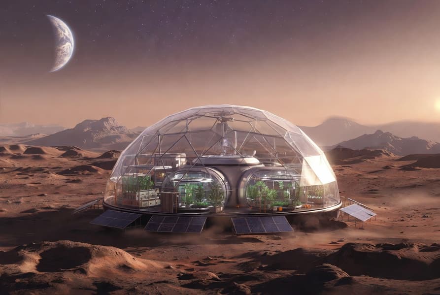 В Москве представят купол для автономной жизни на Марсе - 1