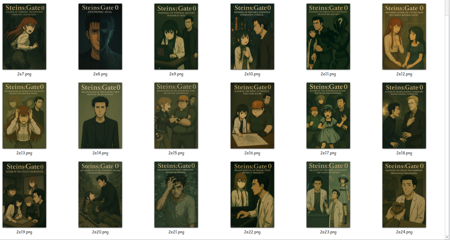 Искусство цифрового мазохизма: как я потратил сотни часов на обложки для сериалов, которые даже не смотрю - 27