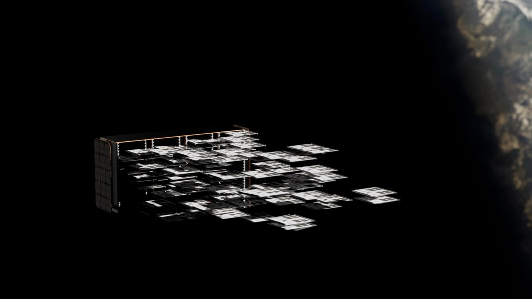 Космический аппарат размером с холодильник сможет нести до 100 одноплатных спутников Aspect Aerospace - 1