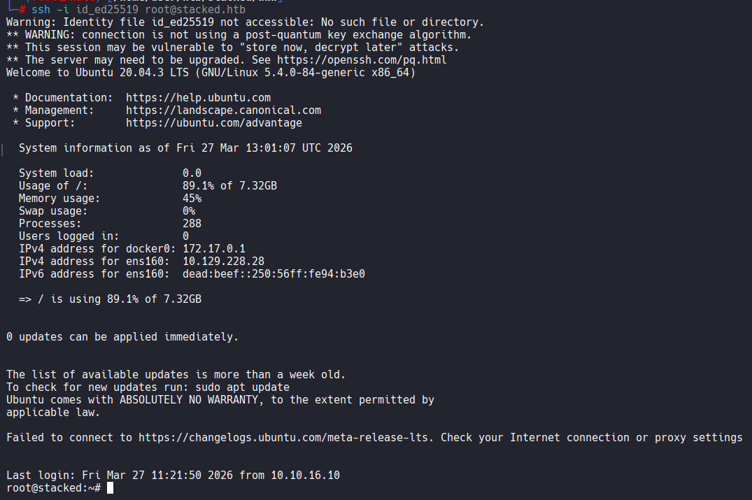 Подключение по SSH