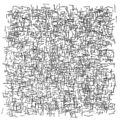 Вера Мольнар, Mondrian Derange, 1974