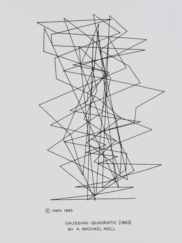 Gaussian-Quadratic, Майкл Нолл. V&A South Kensington