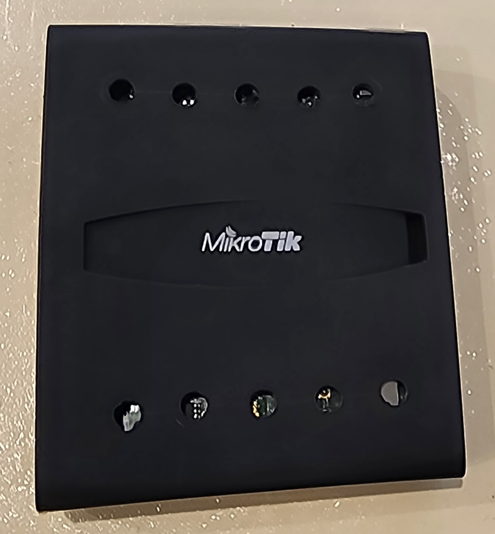 Дырявим mikrotik hap ac2 - 10