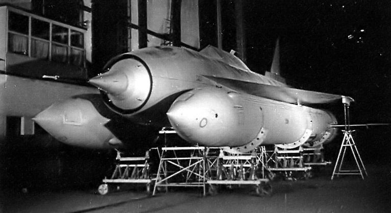 Экспериментальная крылатая ракета «Буря» С. А. Лавочкина — наверное, самый большой летательный аппарат с ПВРД