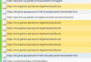 saveGame data restapi call