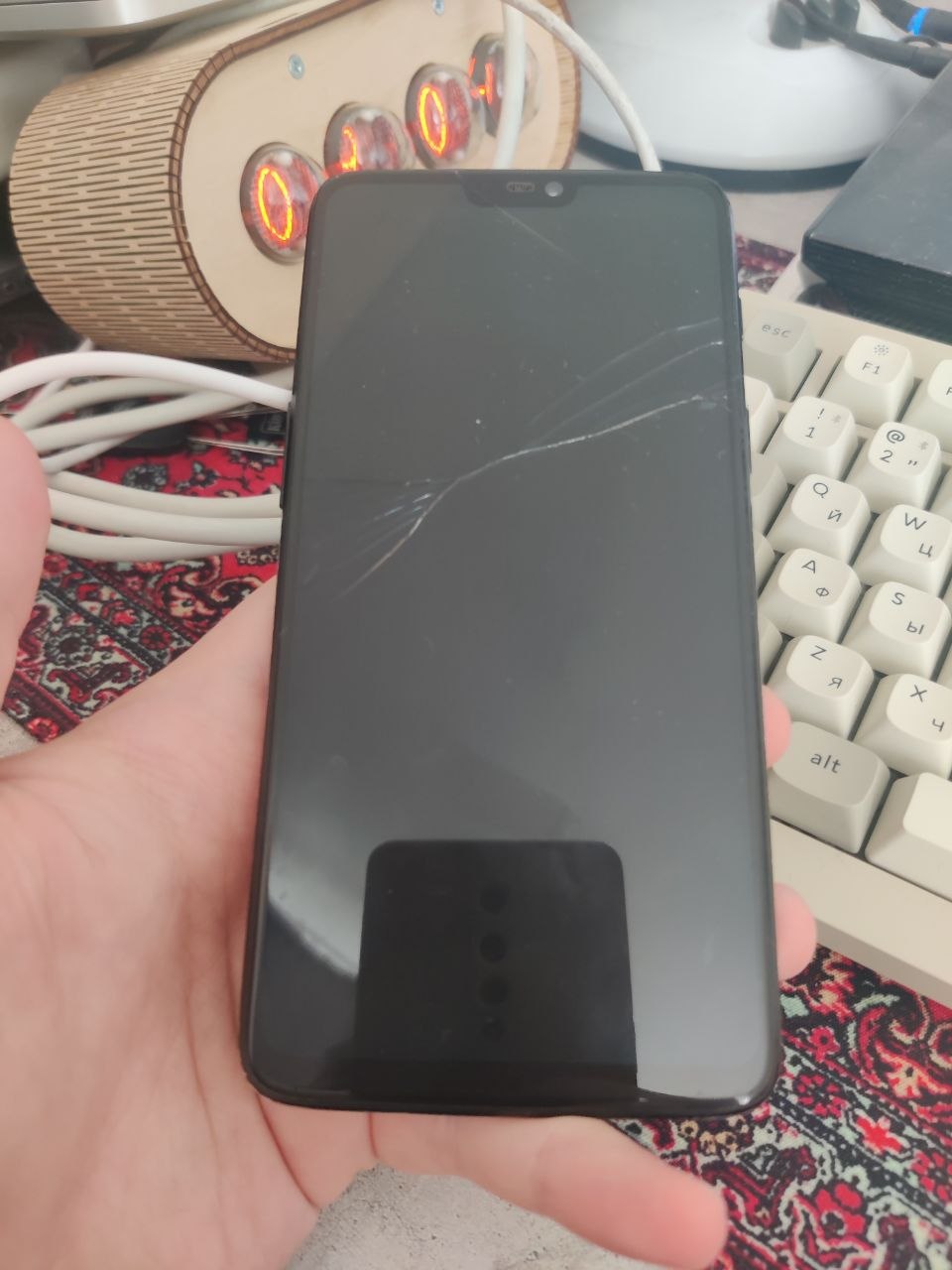 Тот самый страдалец, над которым я решил поставить опыт.