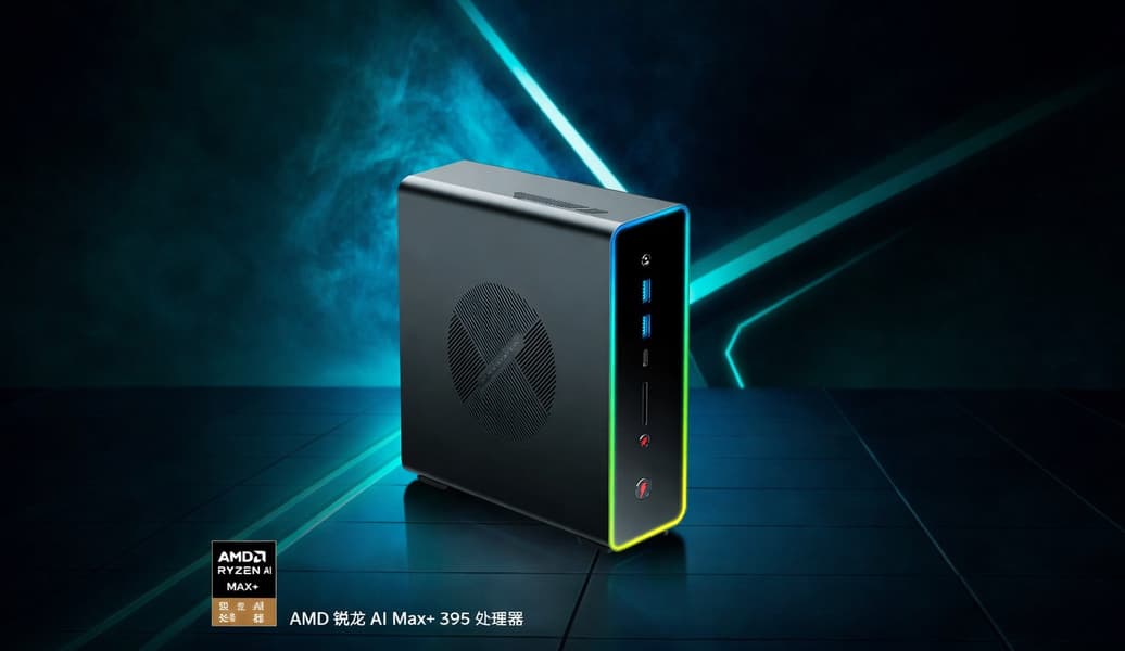 16 ядер CPU, три SSD, до 128 ГБ ОЗУ и самый мощный iGPU в очень компактном корпусе. Представлен мини-ПК OneXPlayer ONEXStation Mini AI - 1