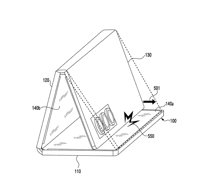 Samsung готовит новый смартфон, который сможет складываться втрое - 3