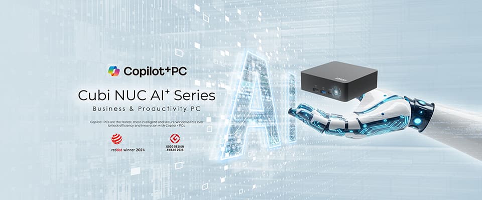 Пол-литра, подходящие для задач ИИ. MSI представила мини-ПК Cubi NUC AI+ 3MG - 1