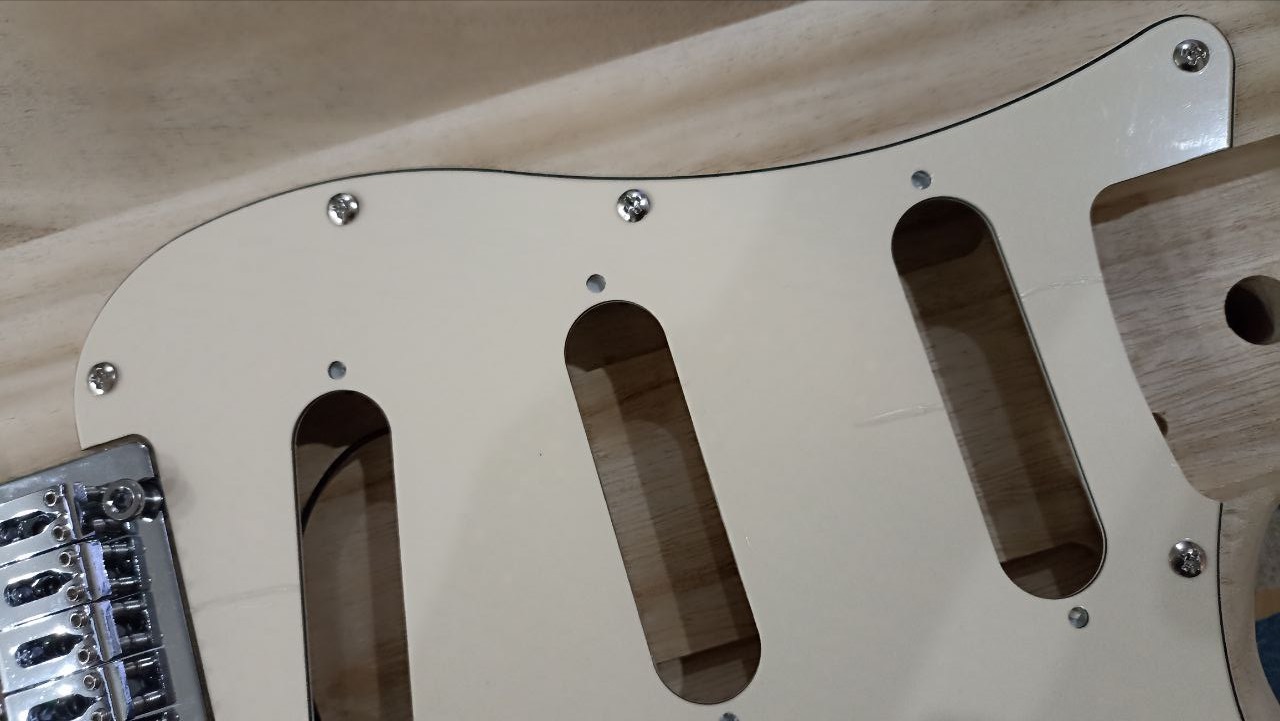 Собираем стратокастер из деталей с Aliexpress - 51