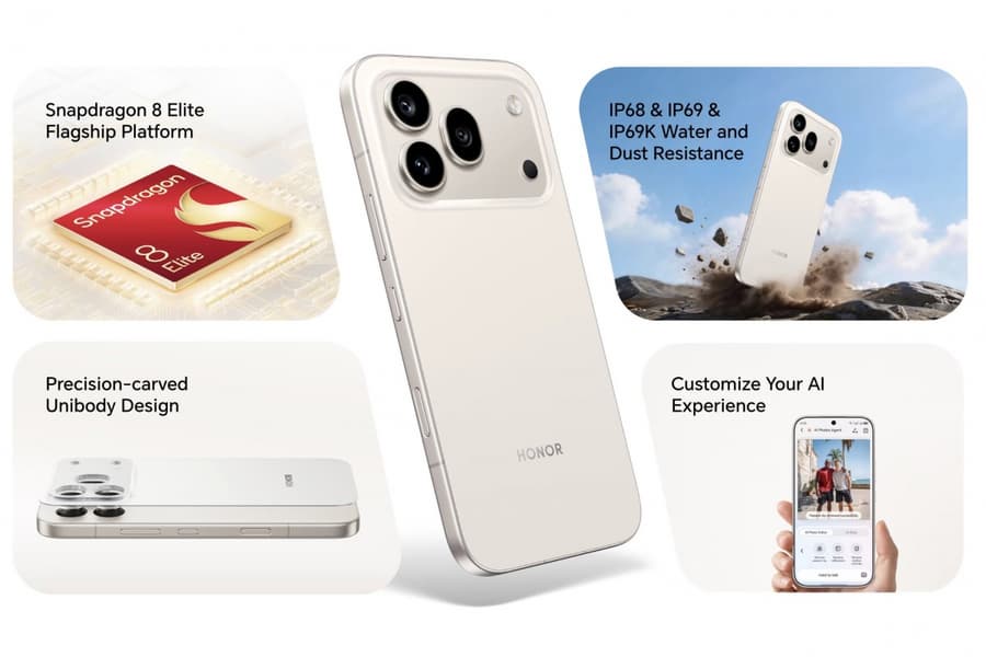 7000 мА·ч, 80 Вт, 200 Мп, IP69K и Snapdragon 8 Elite: Honor сама рассекретила Honor 600 и Honor 600 Pro - 4