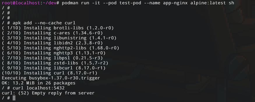 Podman Compose: как устроен, что умеет, чем отличается от Docker Compose - 13