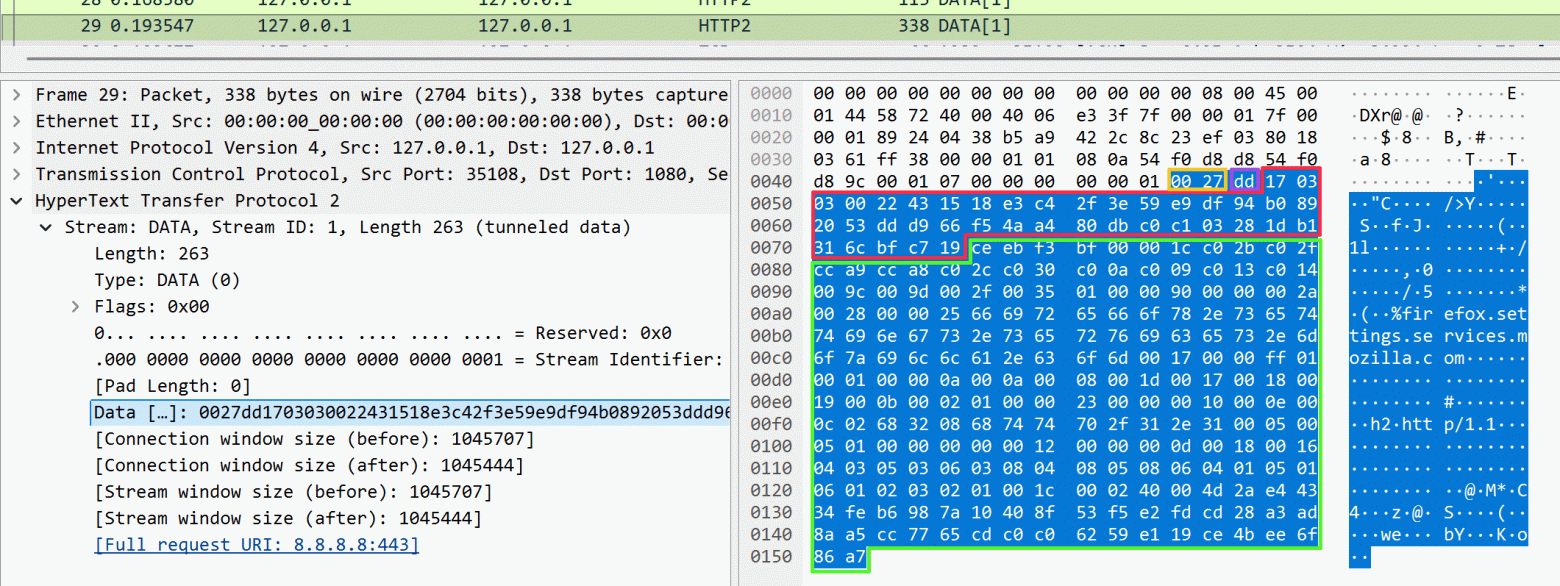 Утечка вместо нулей в padding