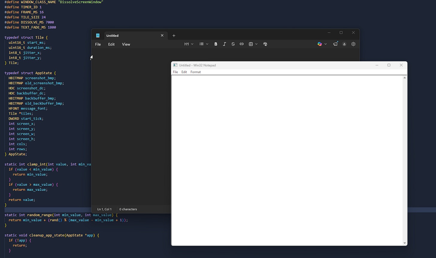 Win32 API и ностальгия по окнам странной формы - 2 Win32 API и ностальгия по окнам странной формы - 2