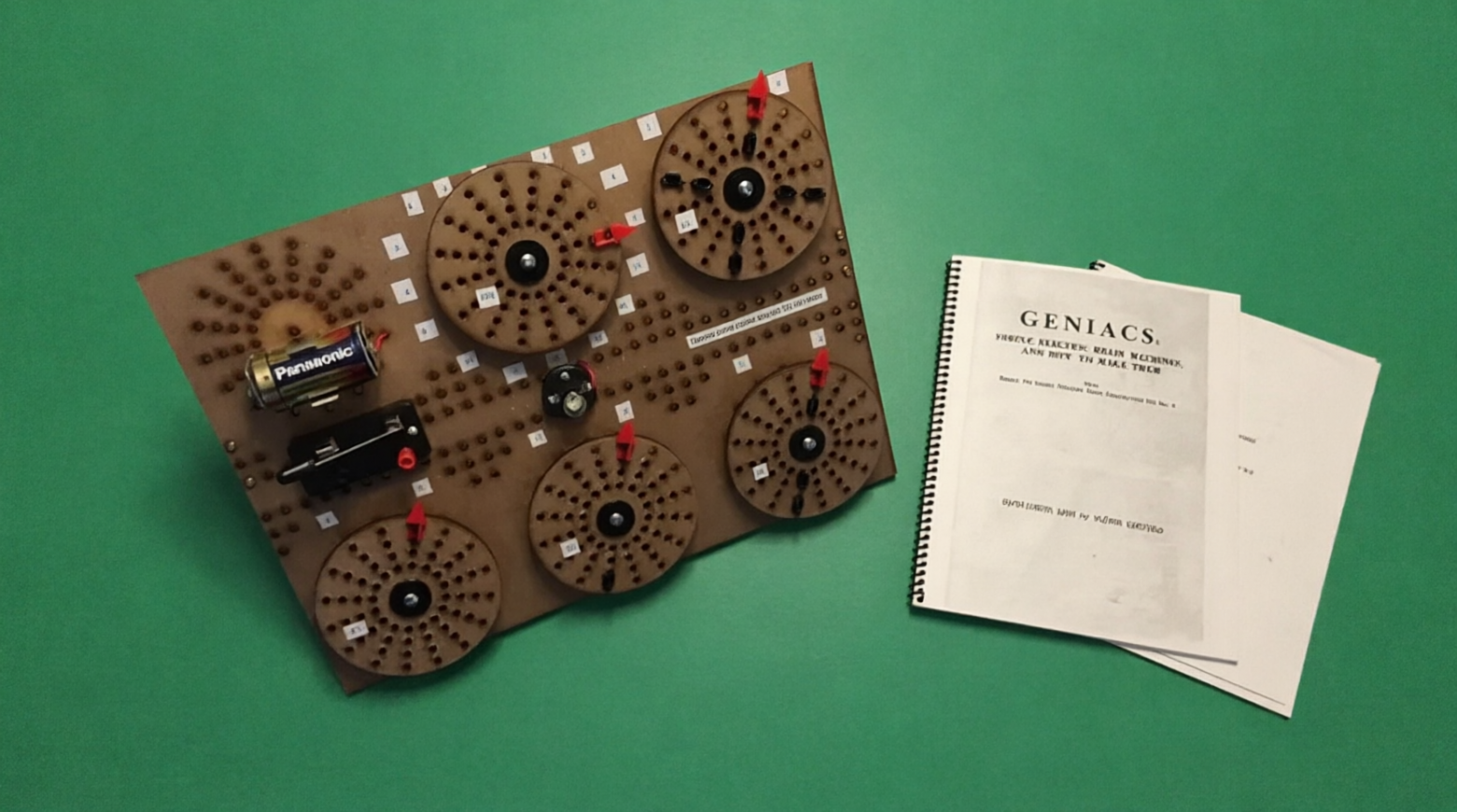 Geniac с инструкцией