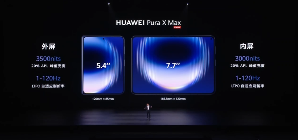 Представлен смартфон Huawei Pura X Max - 1