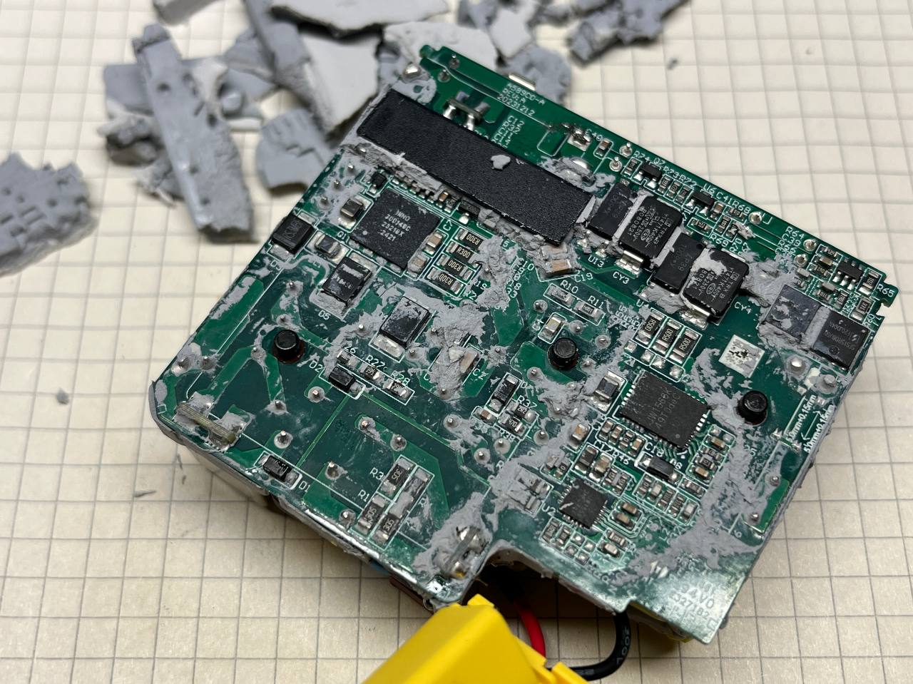 Рис.3. Печатная плата понижающего блока.