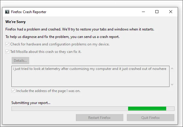 Я установил все расширения Firefox - 28