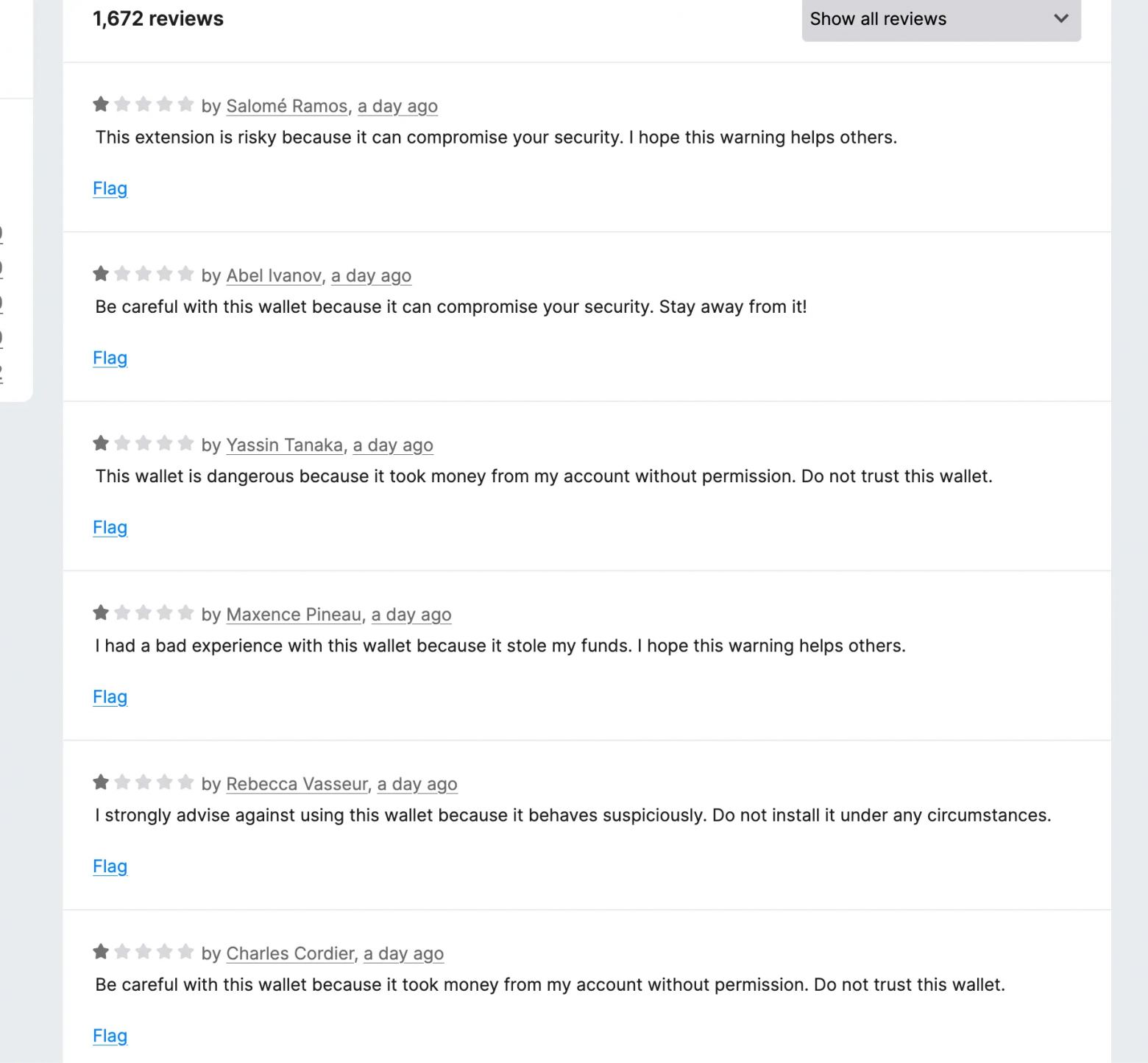Я установил все расширения Firefox - 5