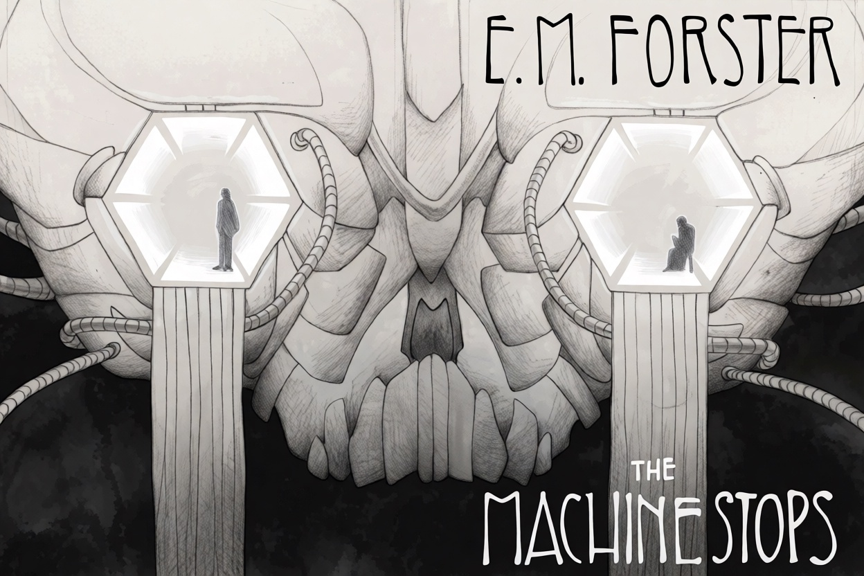 Иллюстрация-обложка к одному из первых изданий . Источник изображения. Качество улучшено с помощью ИИ