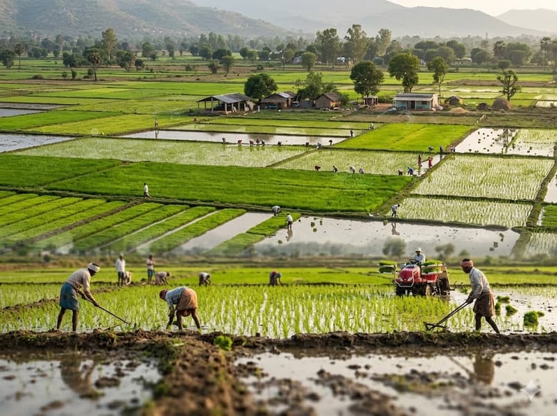 Amazon вложит $30 млн в «низкоуглеродный рис» в Индии: компания покупает кредиты за сокращение метана - 1