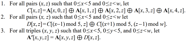 Битовые операции тета-степа