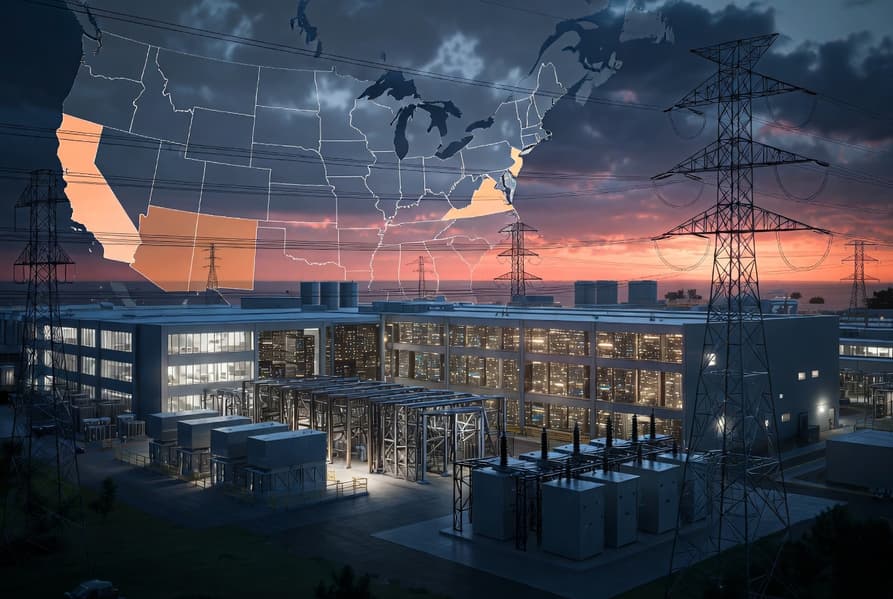 Центры обработки данных стали одной из главных причин роста спроса на электроэнергию в США в 2025 году - 1