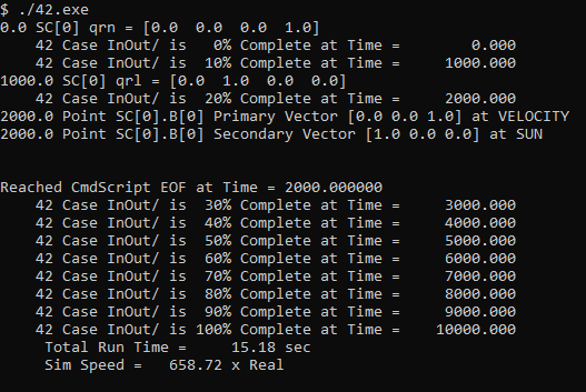 Работа "42" без GUI