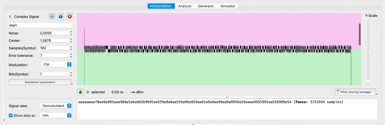 Реверсим штатный ключ сигнализации JAC-Москвич - 39