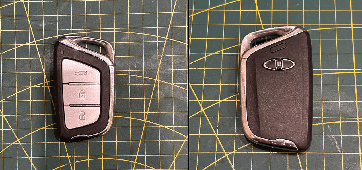 Реверсим штатный ключ сигнализации JAC-Москвич - 5