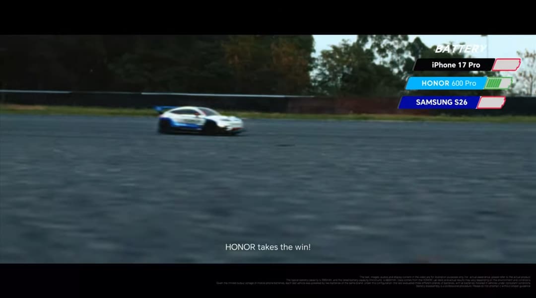 Honor 600 обошел iPhone 17 Pro и Samsung Galaxy S26 в очень необычном тесте на автономность - 2