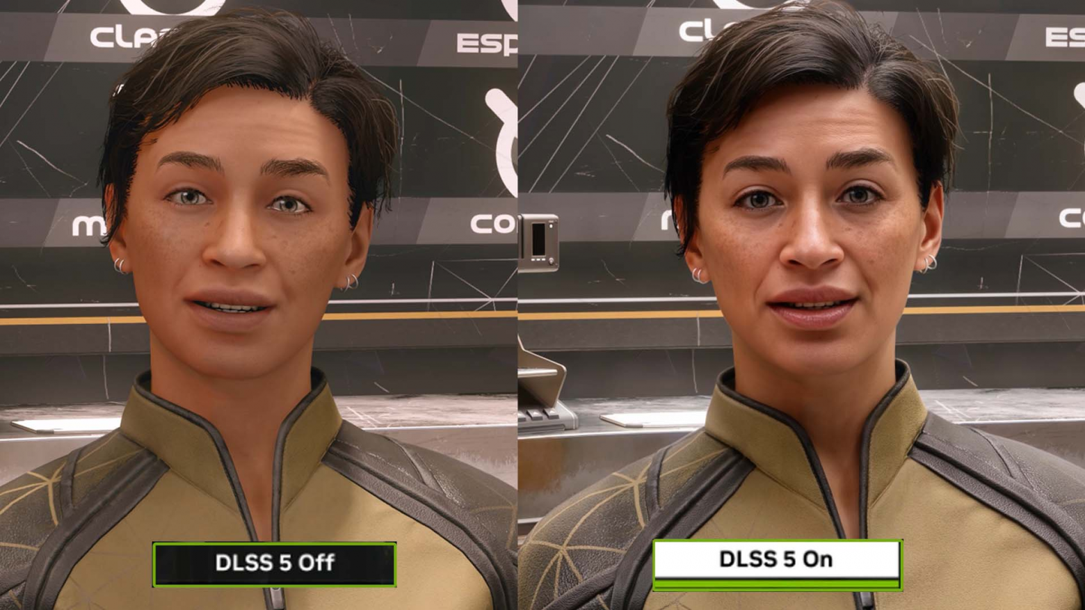 Результат активации DLSS 5 в игре Starfield
