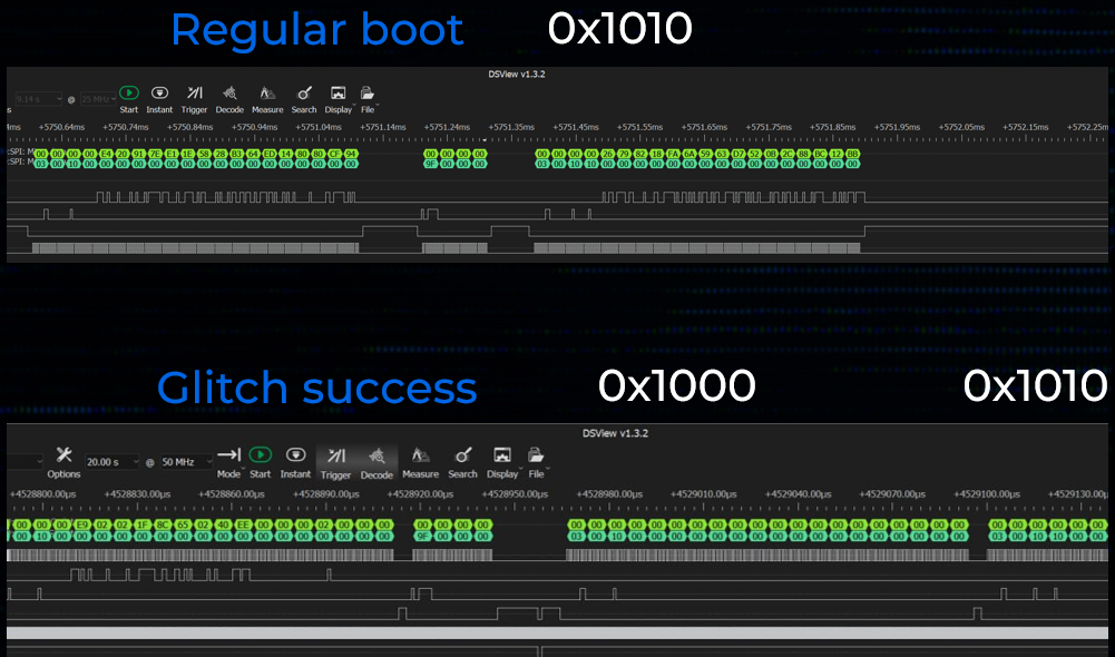Чип прочитал 0x1000 адрес повторно!